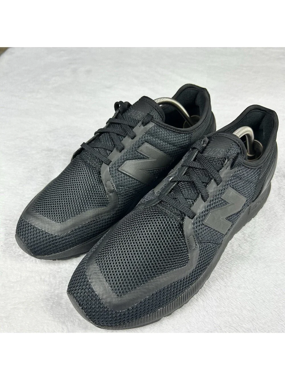 New Balance 247S Daily Sneakers Men’s Size 10.5D Black On Black Walking Shoes
